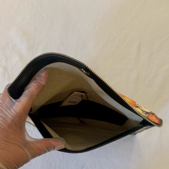 New Floral Rebecca Minkoff Leo Envelope Clutch!!! - Picture 10 of 12